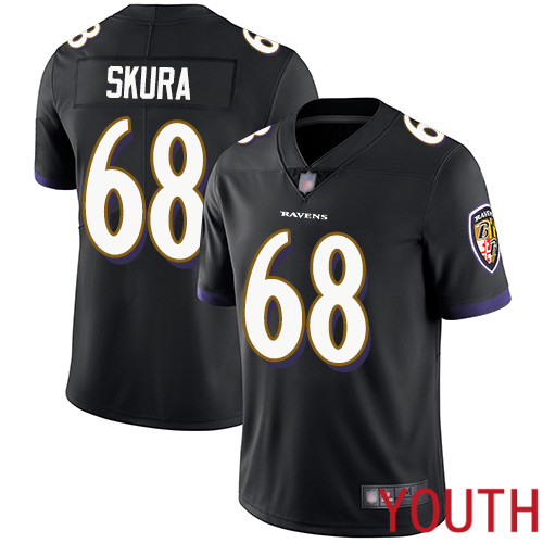 Baltimore Ravens Limited Black Youth Matt Skura Alternate Jersey NFL Football #68 Vapor Untouchable->women nfl jersey->Women Jersey